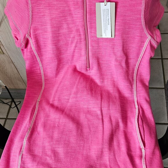 Tommy Bahama Tobago Bay Half-Zip Short-Sleeve Dress Pink Size S Women's NWT NWT - Picture 5 of 5